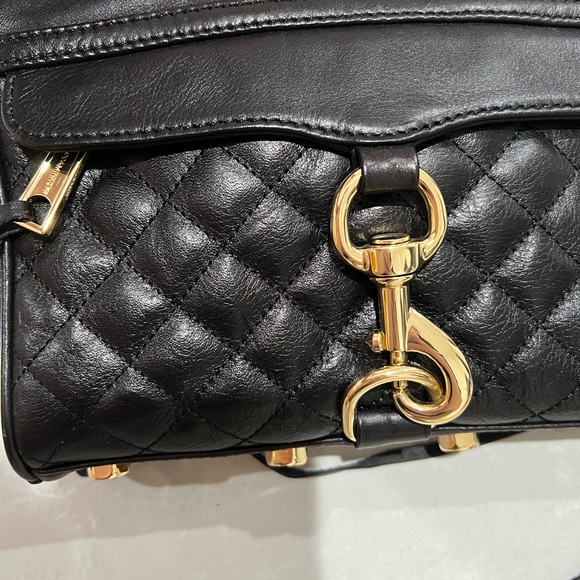 Rebecca minkoff black mini MAC bag - Picture 2 of 4